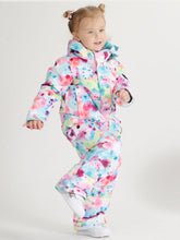 15K  Waterproof Windproof Colorful&cute Camouflage Kids One Piece Snowboard SuitSki Suit
